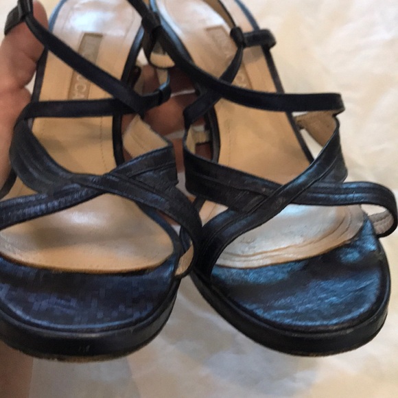 Designer Vintage Luca Luca Strappy Sandal $675 - Picture 12 of 16